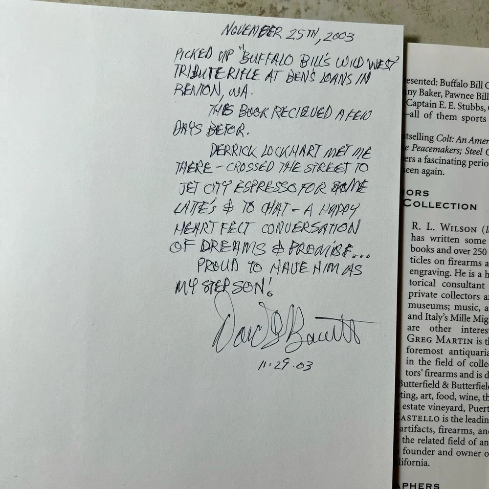 BUFFALO BILL'S WILD WEST: AN AMERICAN‎ LEGEND SIGNED LIMITED EDITION BOOK NR